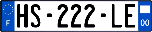 HS-222-LE
