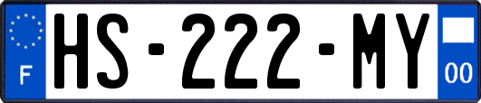 HS-222-MY
