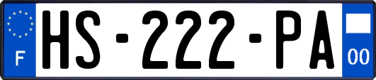 HS-222-PA