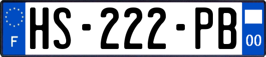 HS-222-PB