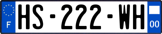 HS-222-WH