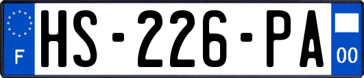 HS-226-PA