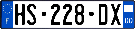 HS-228-DX