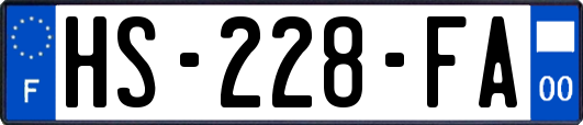HS-228-FA
