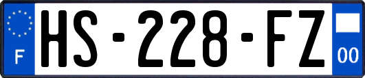 HS-228-FZ