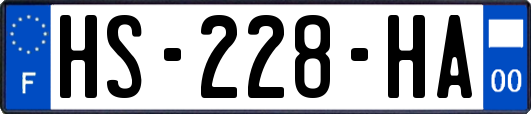HS-228-HA