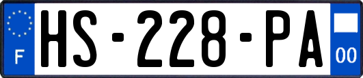 HS-228-PA