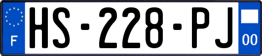 HS-228-PJ