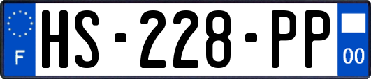 HS-228-PP