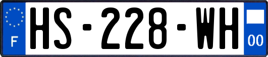 HS-228-WH