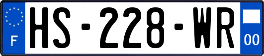 HS-228-WR
