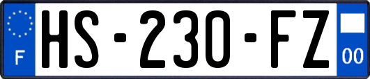 HS-230-FZ