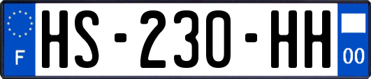 HS-230-HH