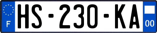 HS-230-KA