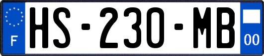 HS-230-MB