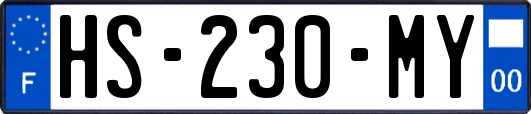 HS-230-MY