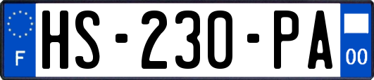 HS-230-PA