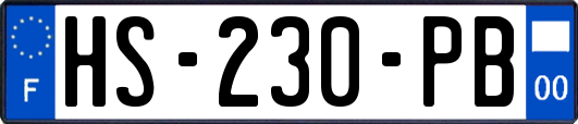 HS-230-PB