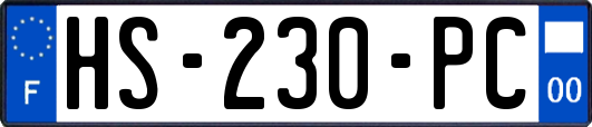 HS-230-PC