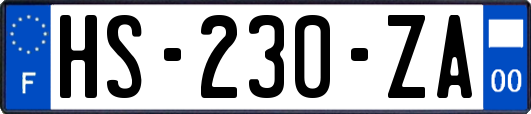 HS-230-ZA