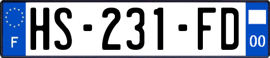 HS-231-FD