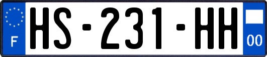 HS-231-HH