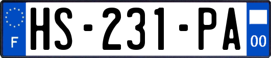 HS-231-PA
