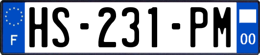 HS-231-PM
