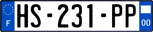 HS-231-PP