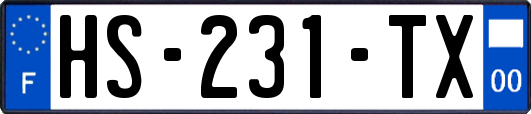 HS-231-TX