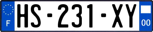 HS-231-XY