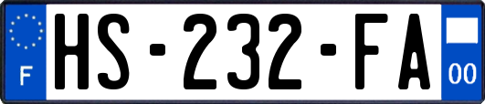 HS-232-FA