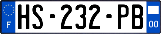 HS-232-PB