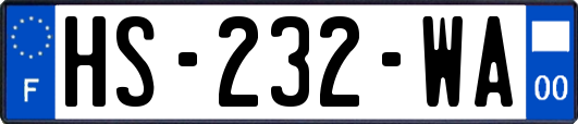 HS-232-WA