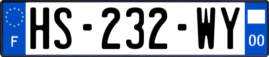 HS-232-WY