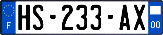 HS-233-AX