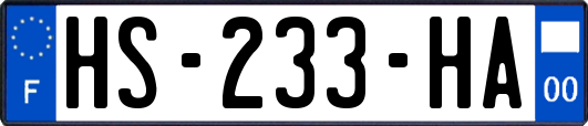 HS-233-HA