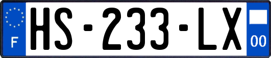 HS-233-LX