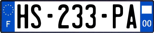 HS-233-PA