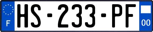 HS-233-PF