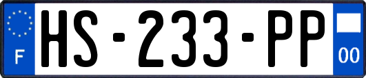 HS-233-PP