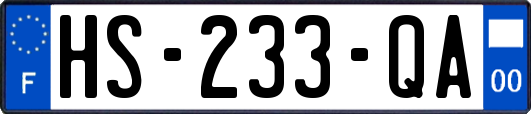 HS-233-QA