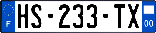 HS-233-TX