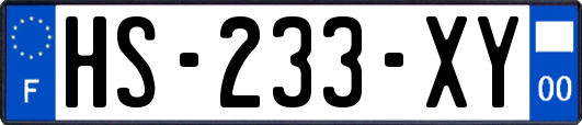 HS-233-XY