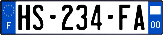 HS-234-FA