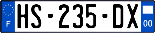 HS-235-DX