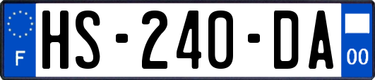 HS-240-DA