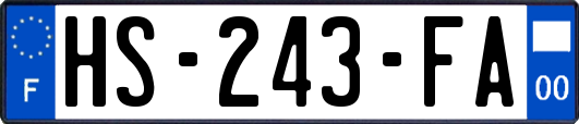 HS-243-FA