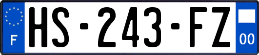 HS-243-FZ