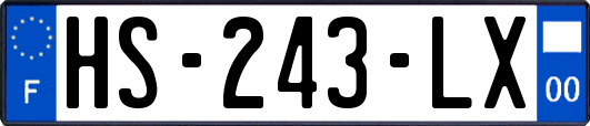 HS-243-LX